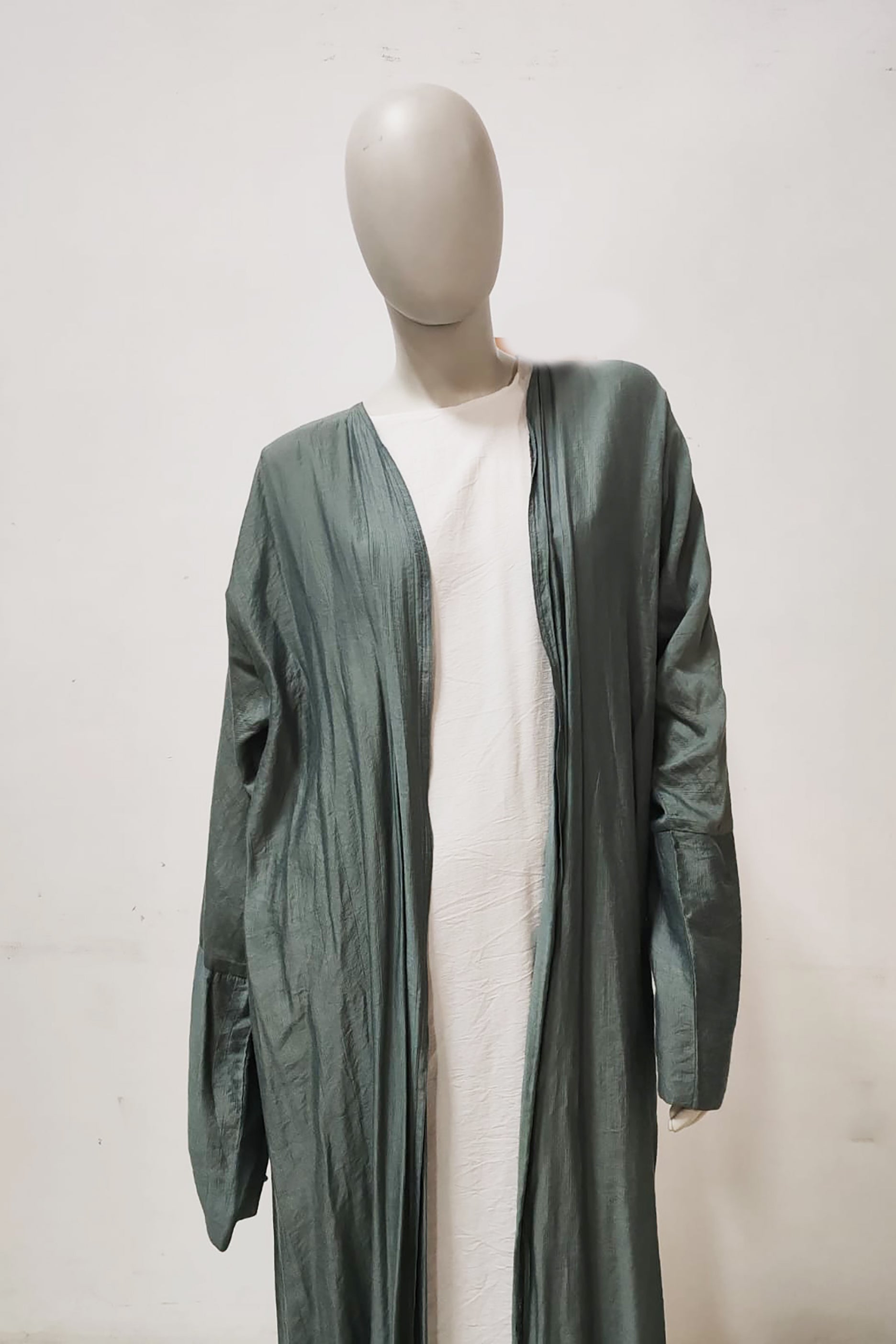 Green Long Abaya