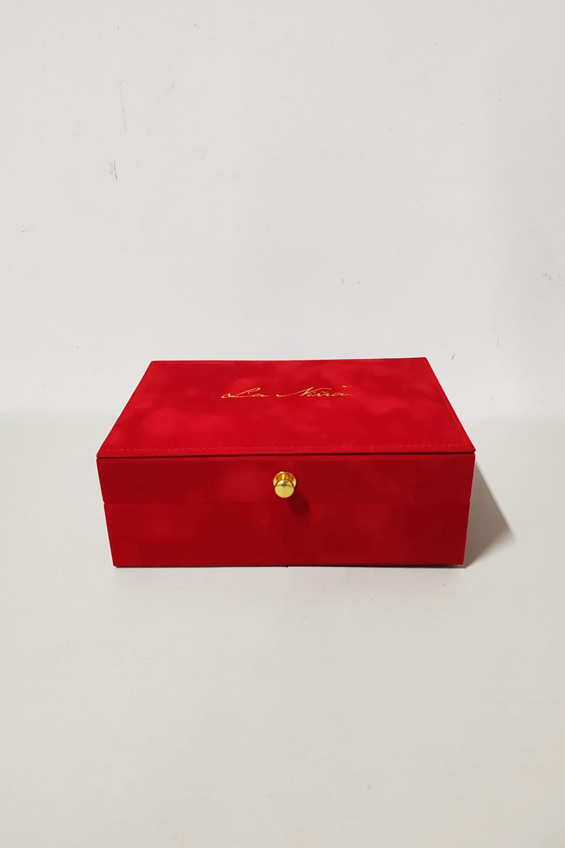 Red Velvet Jewelry Box