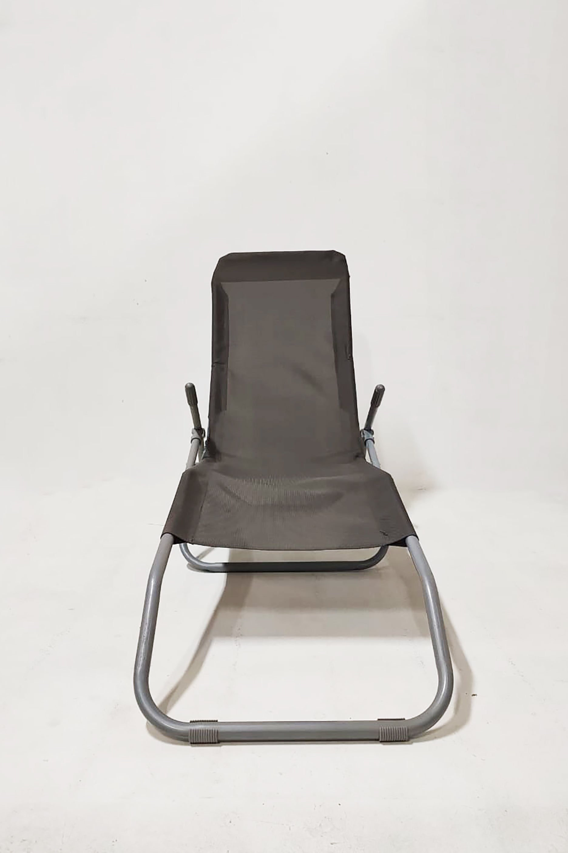 Black Folding Lounger (3pcs available)