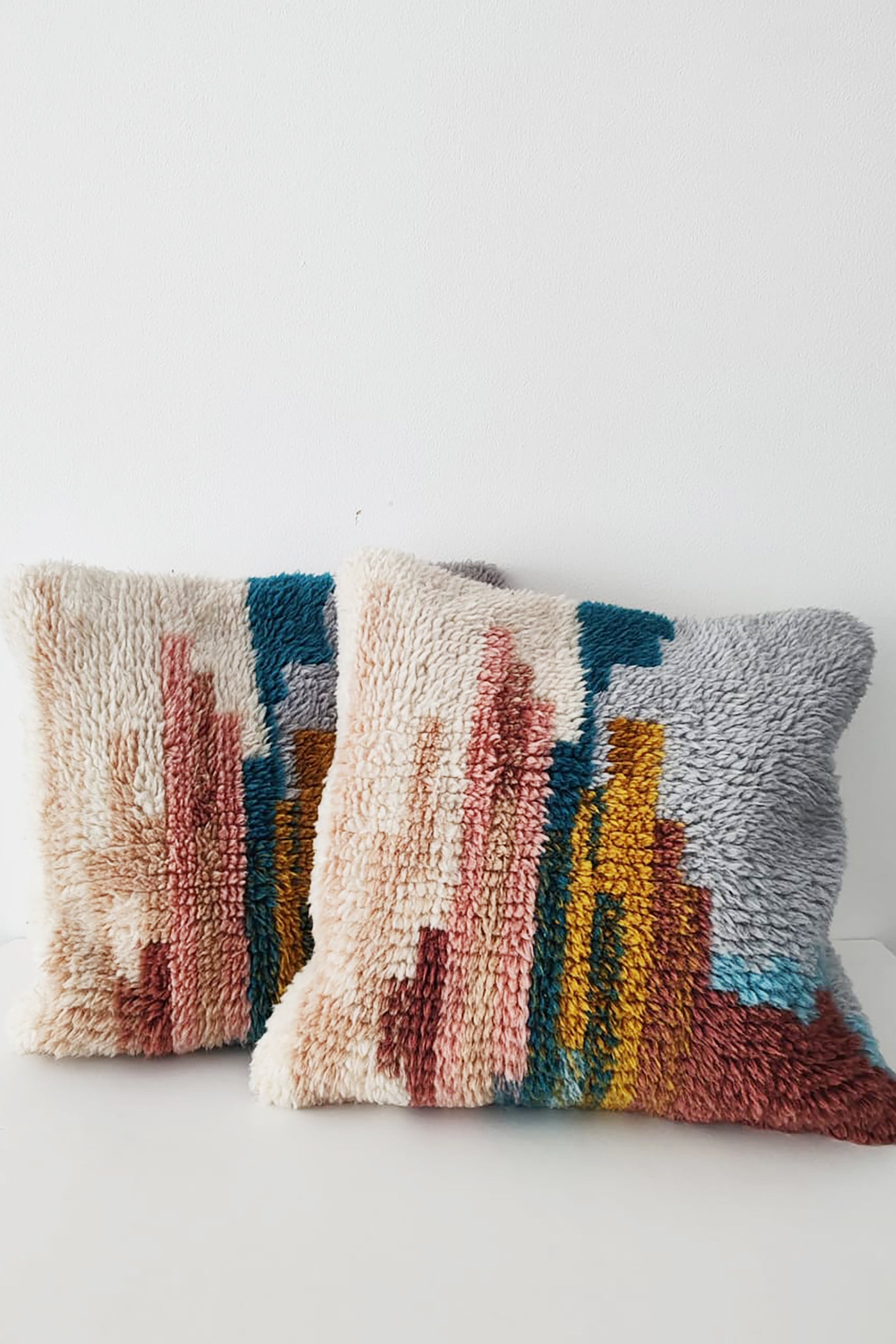 Mix Colored Cushion Set of 2