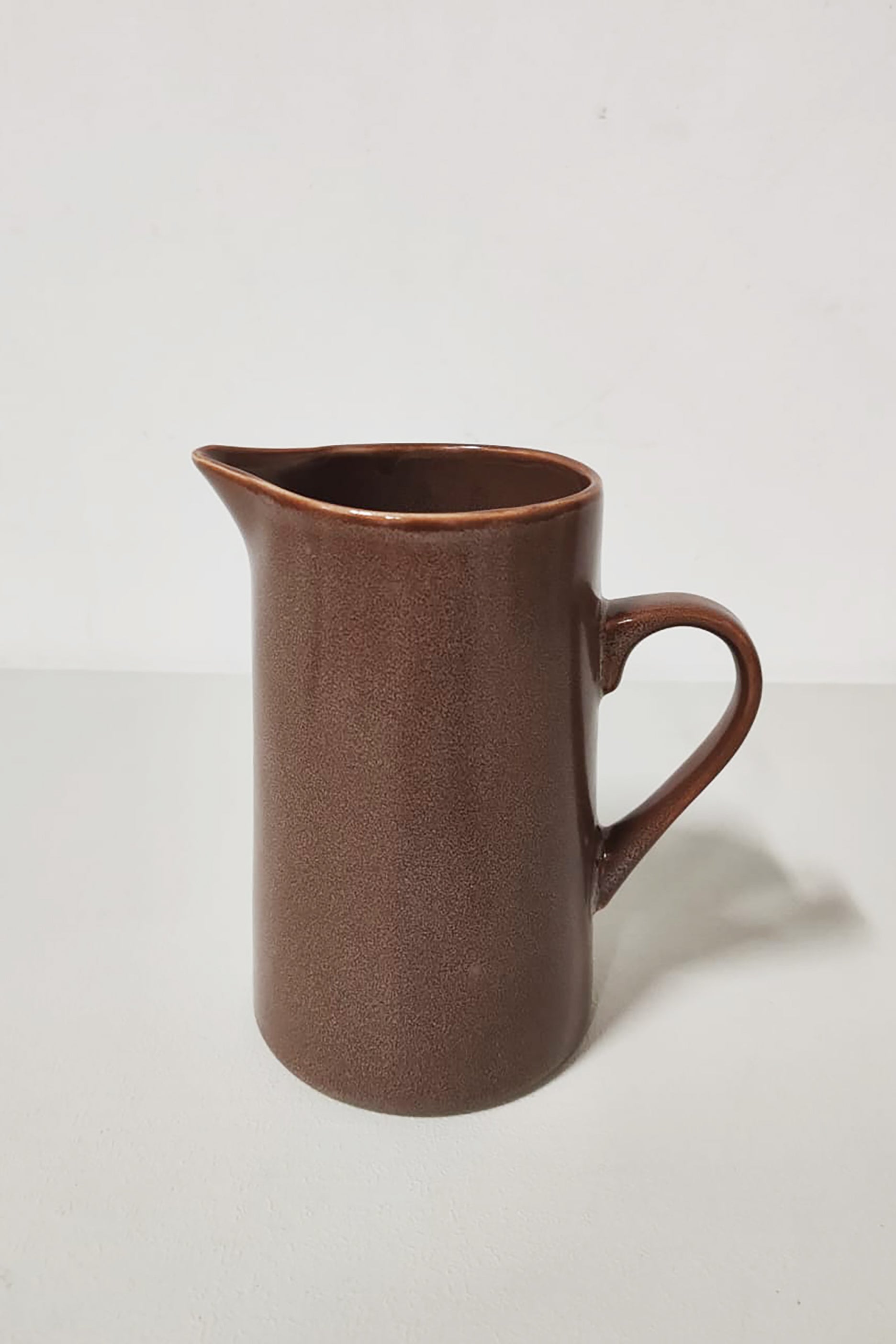 Ceramic Brown Pitcher