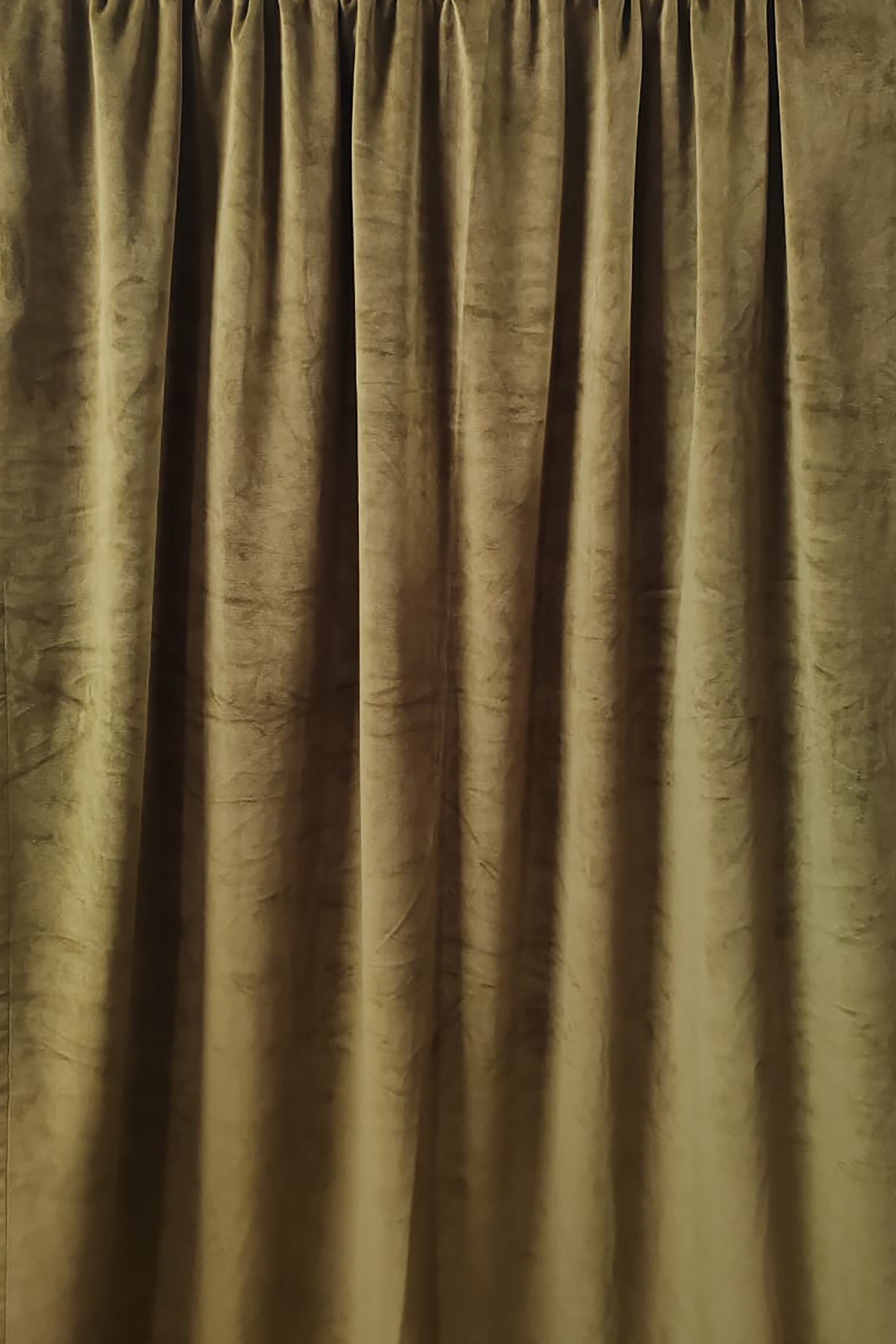 Dark Green Velvet Curtains