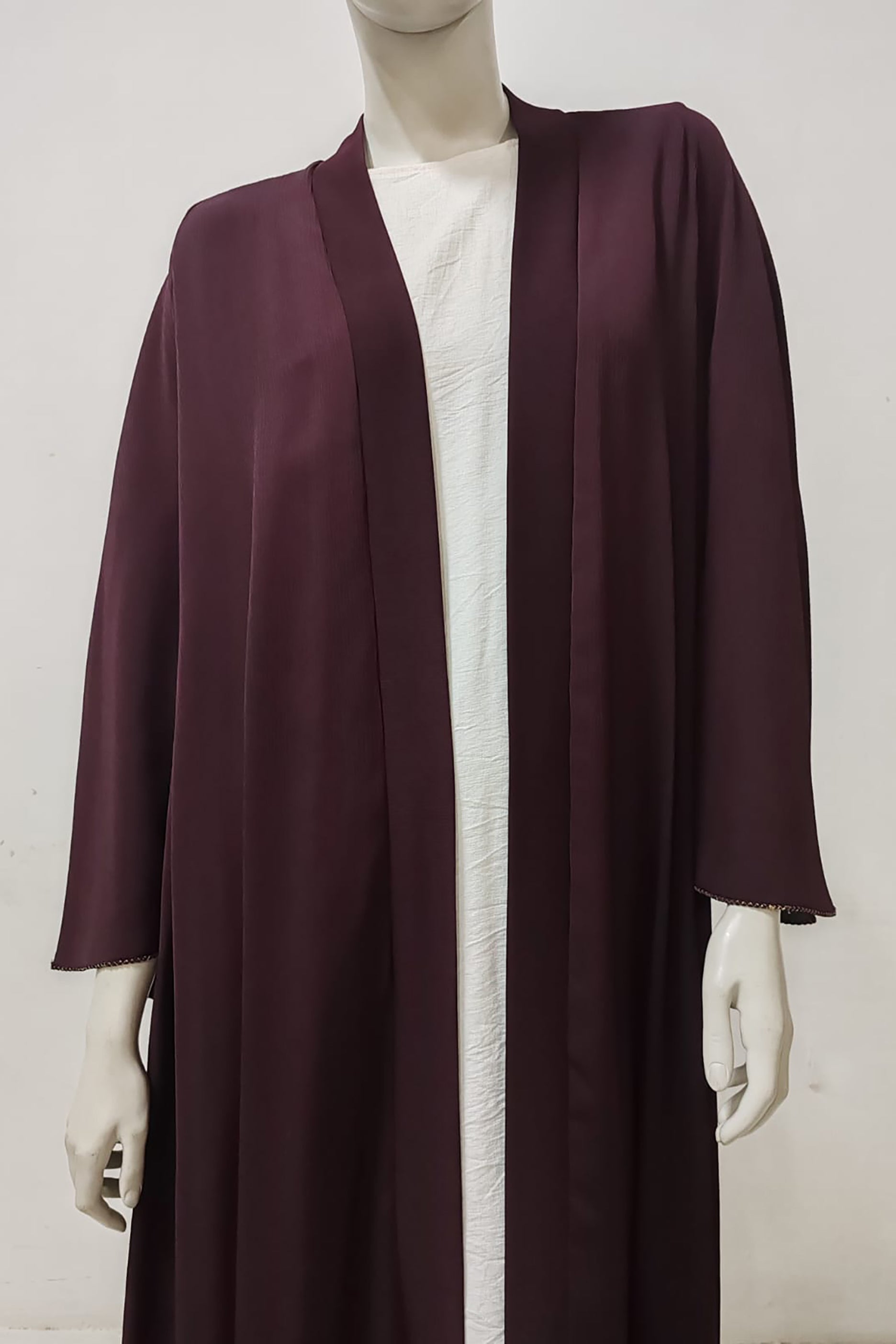 Maroon Long Abaya