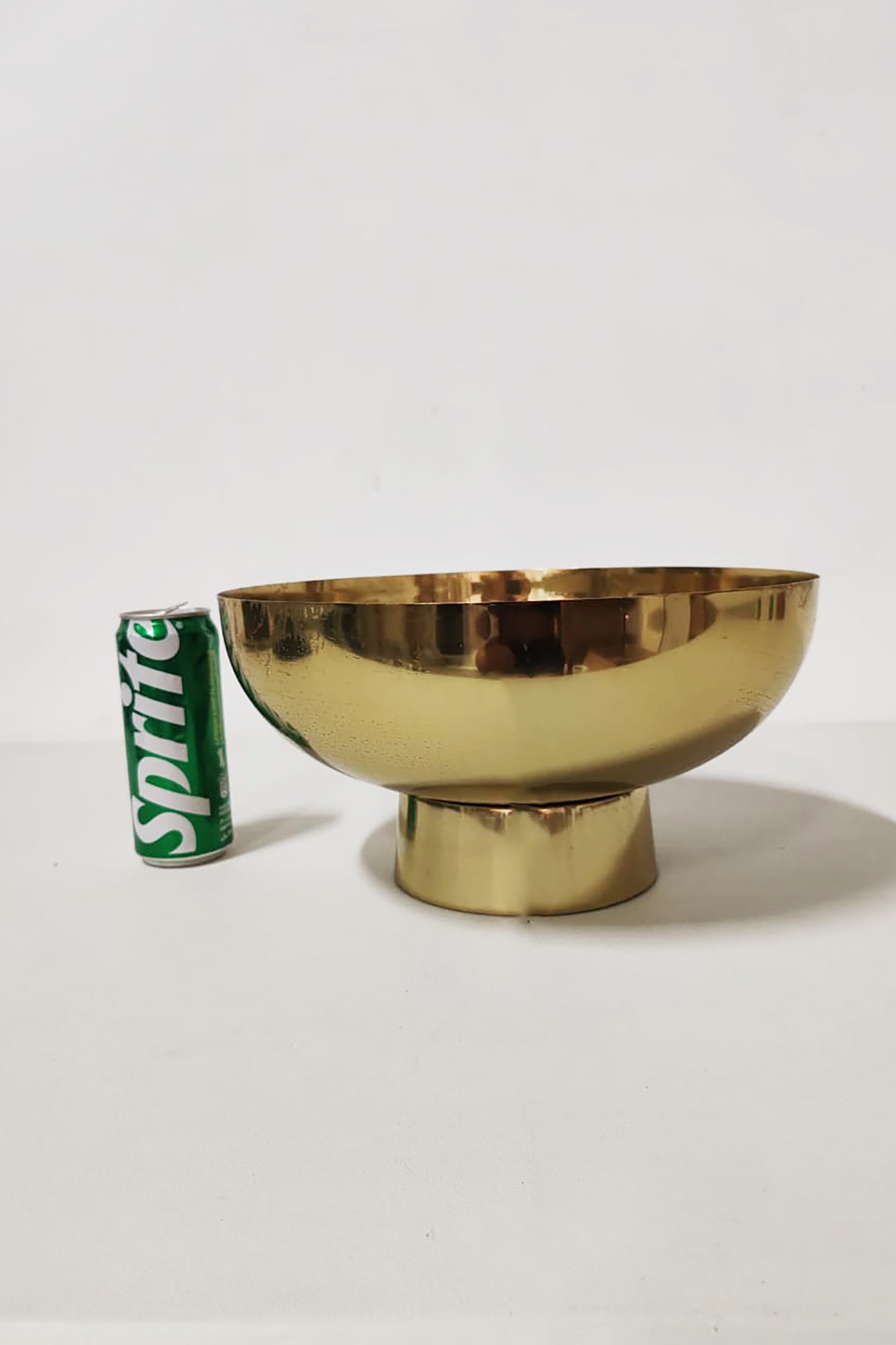 Gold Pedestal Fruit Bowl