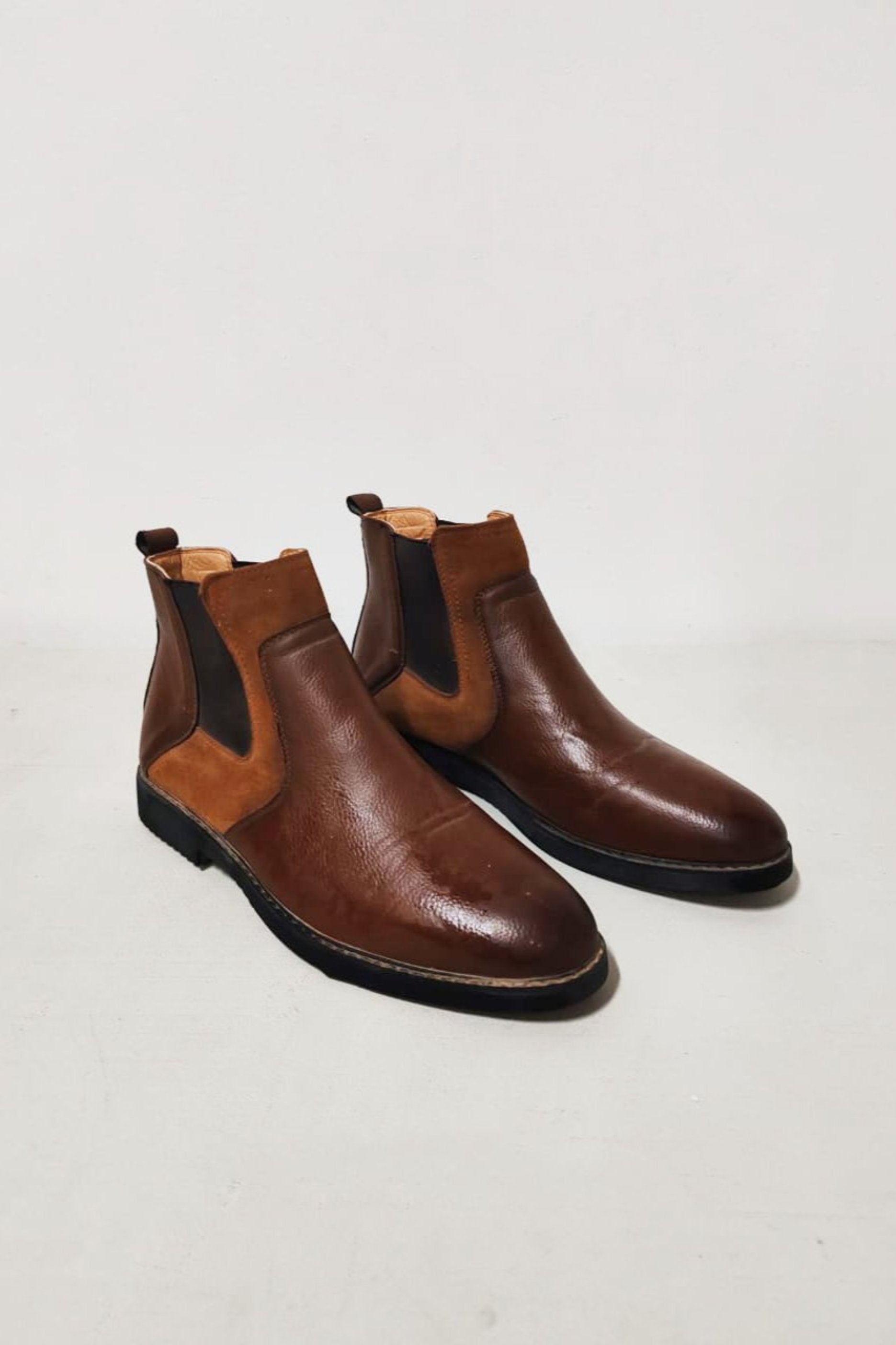 Mens Brown Chelsea Boots