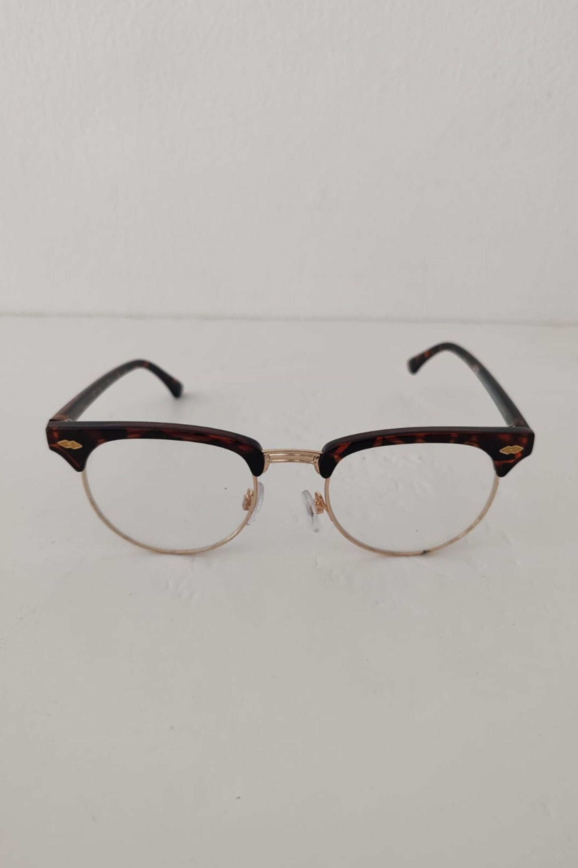 Tortoise Shell with Clear Lens Sunglasses