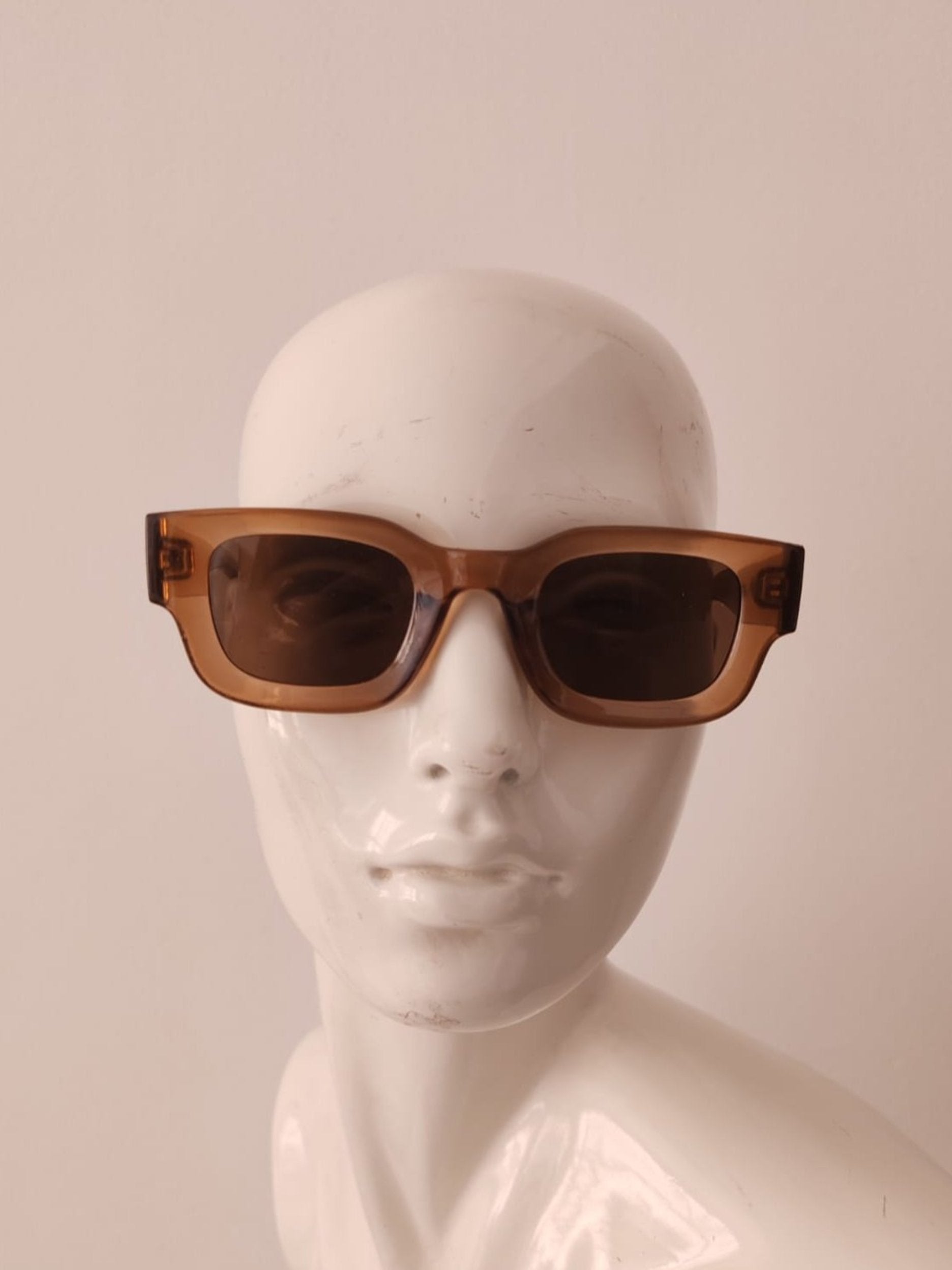 Brown Frame Sunglasses with Tinted