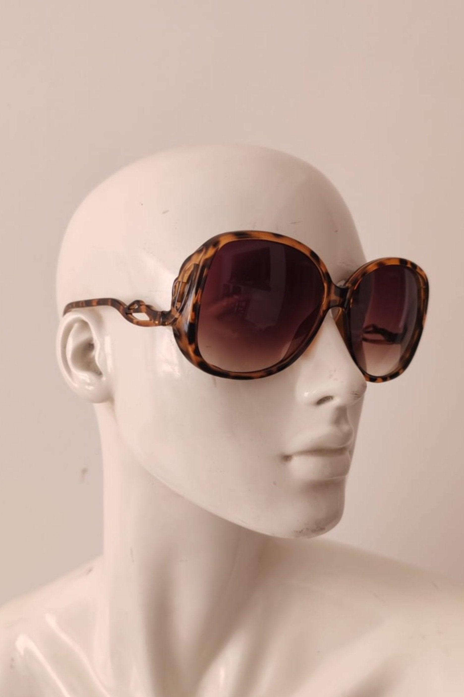 Tortoise Shell with Brown Tinted Sunglasses