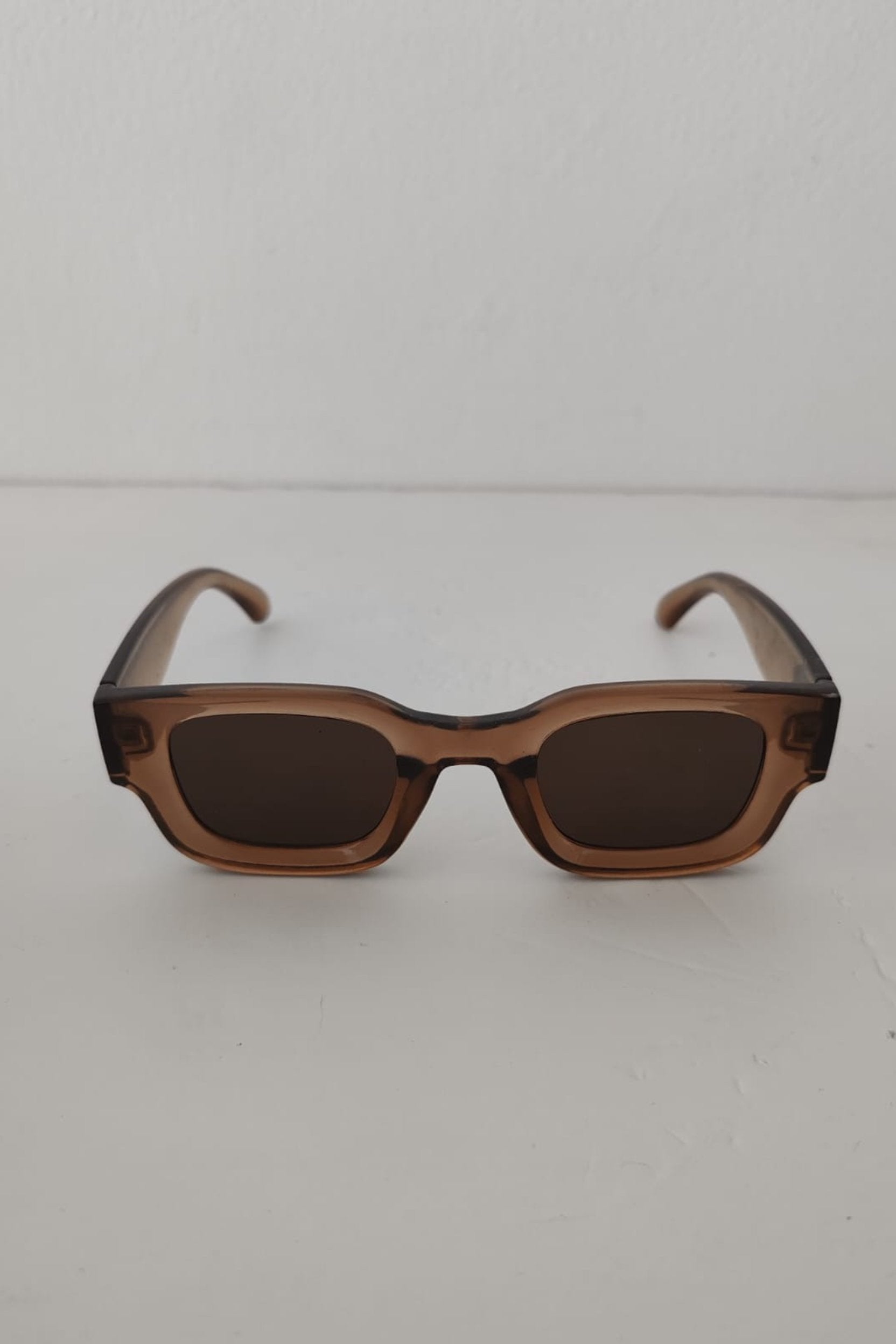 Brown Frame Sunglasses with Tinted