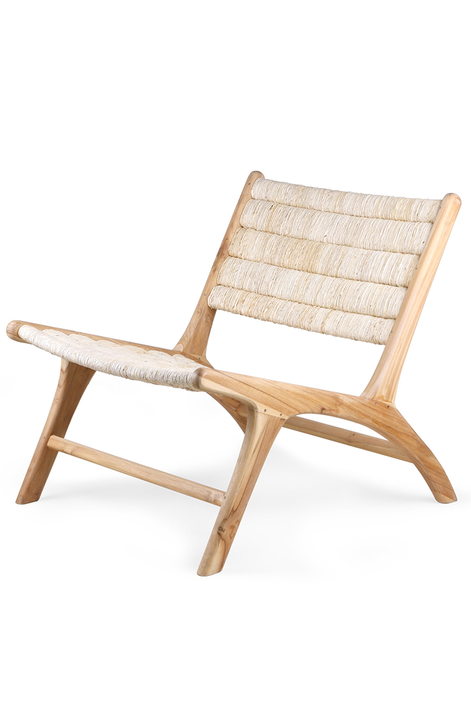 Abaca Teak Lounge Chair (75x65x70cm)