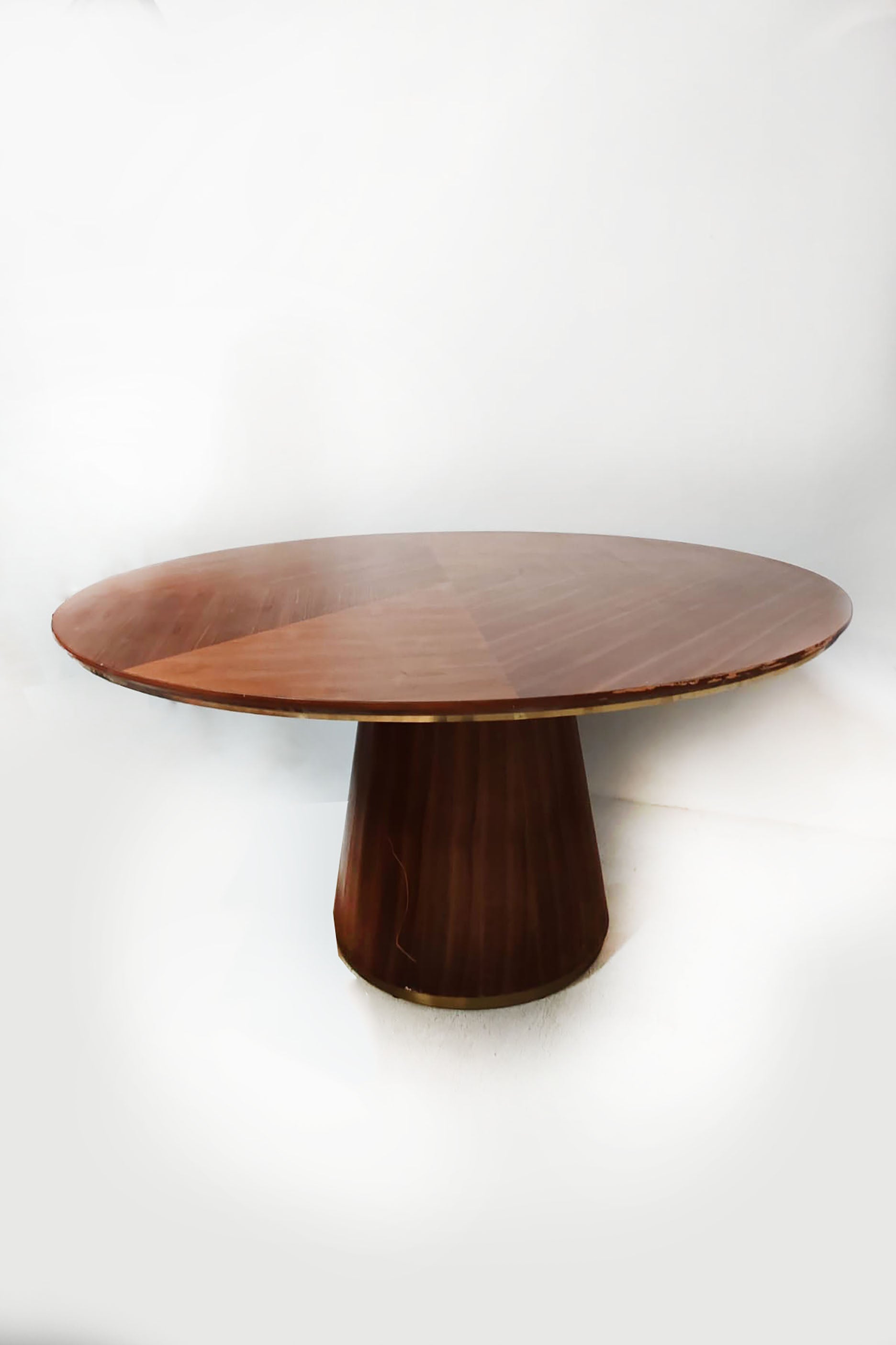 Round Wooden Dining Table (H75cm-D150cm)