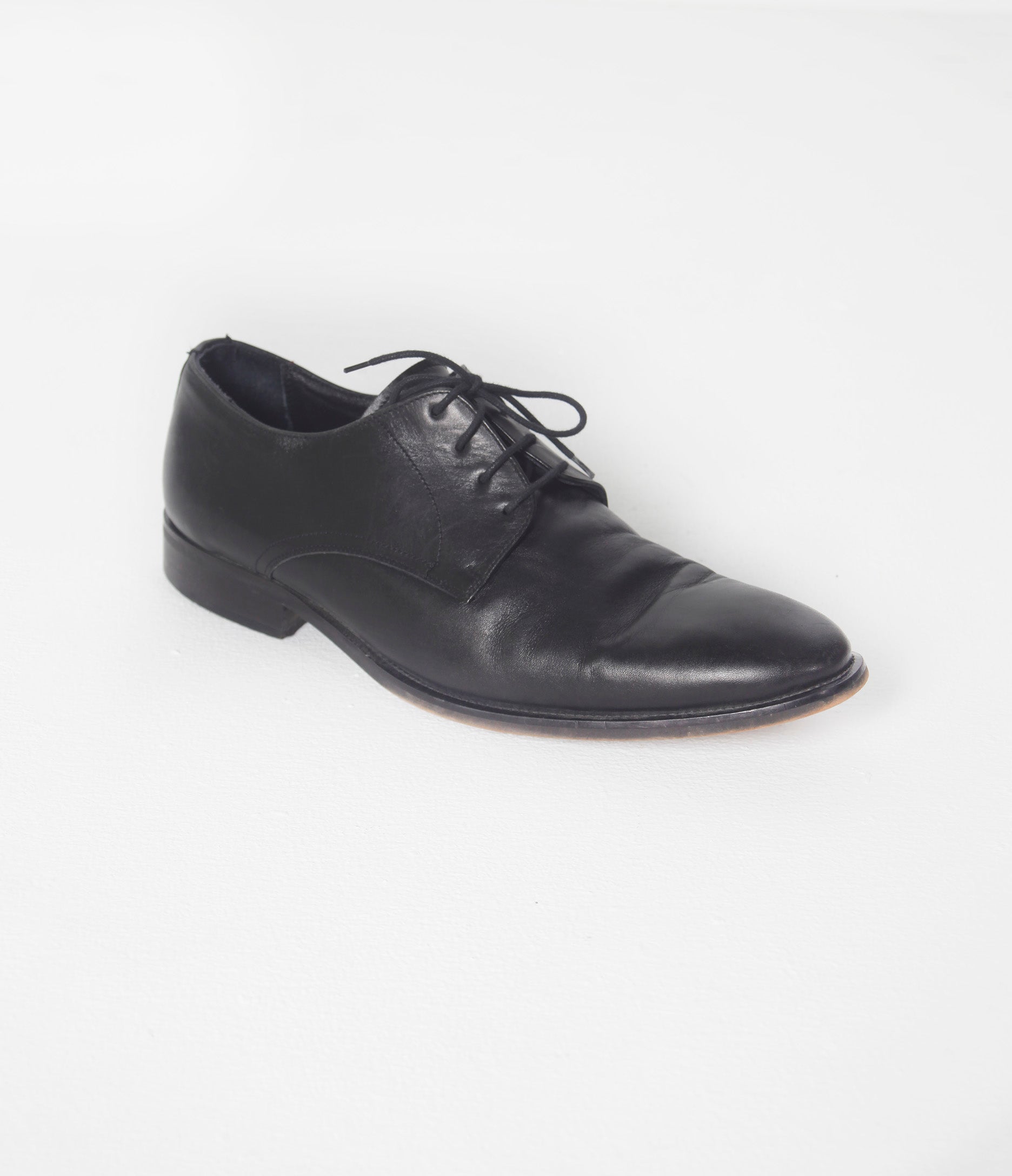 Men's Black Lace-up Shoes (EU44)