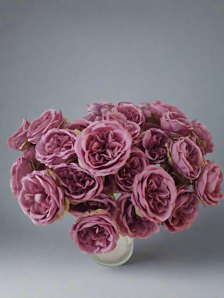 Artificial Pink Rose Flowers