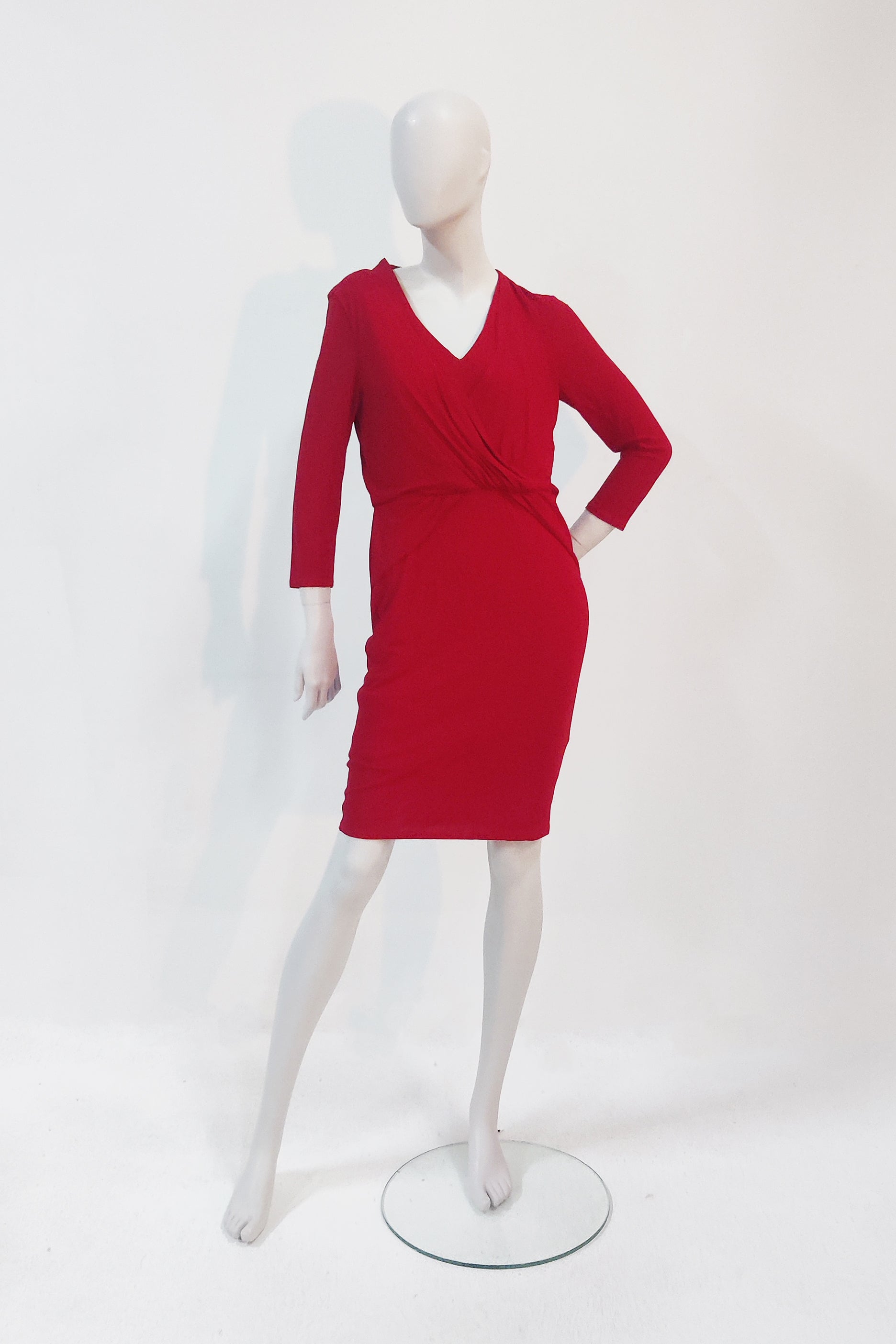 Red Wrap Dress (Eu40)