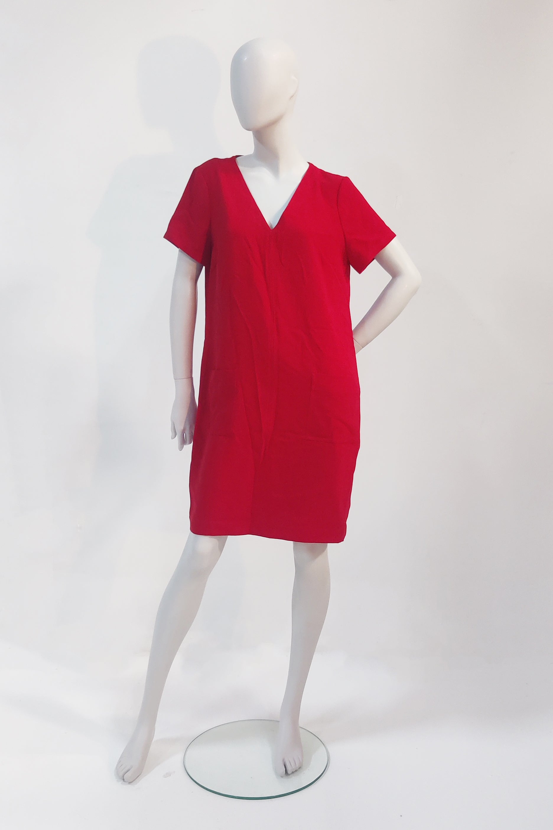Red Shift Dress (Eu42)