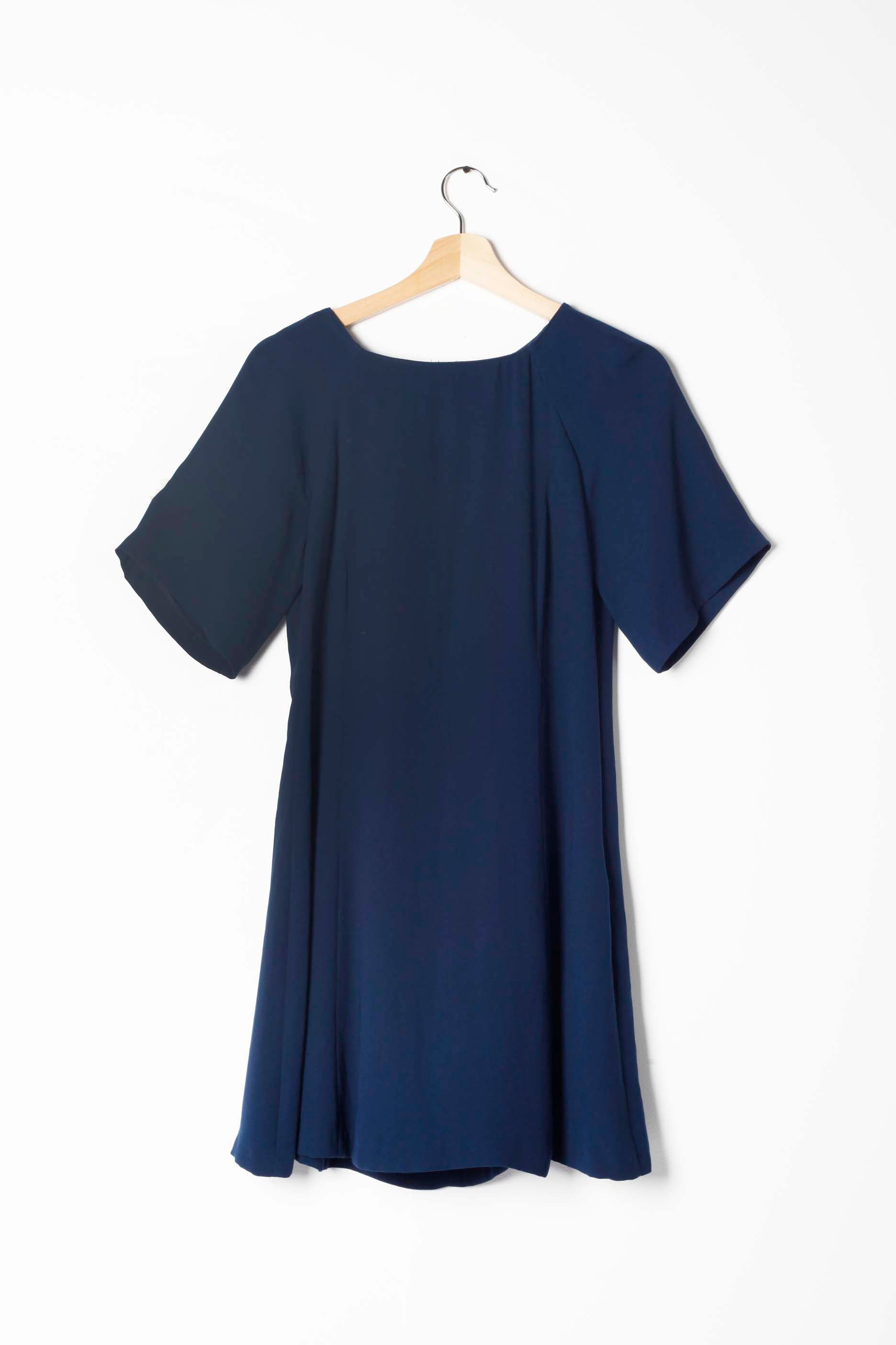 Navy Blue Short Dress (small)