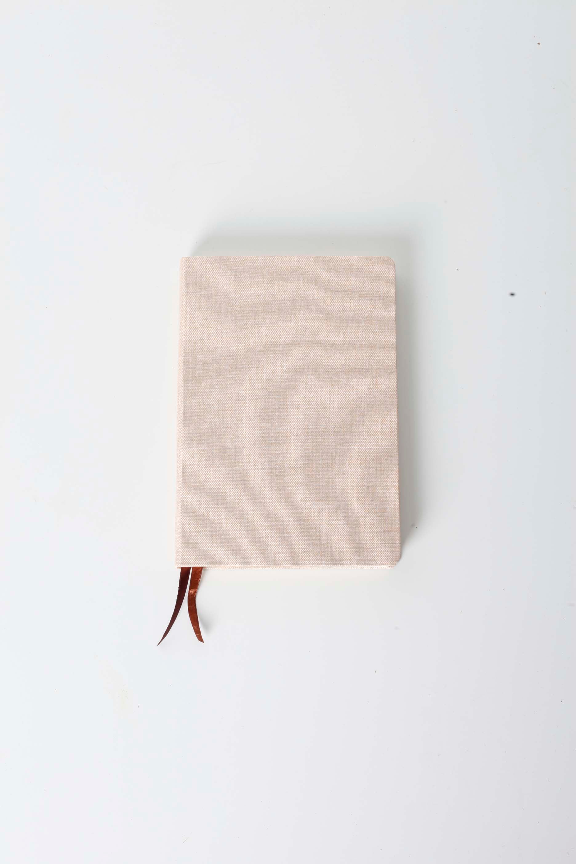 Beige Textured Notebook