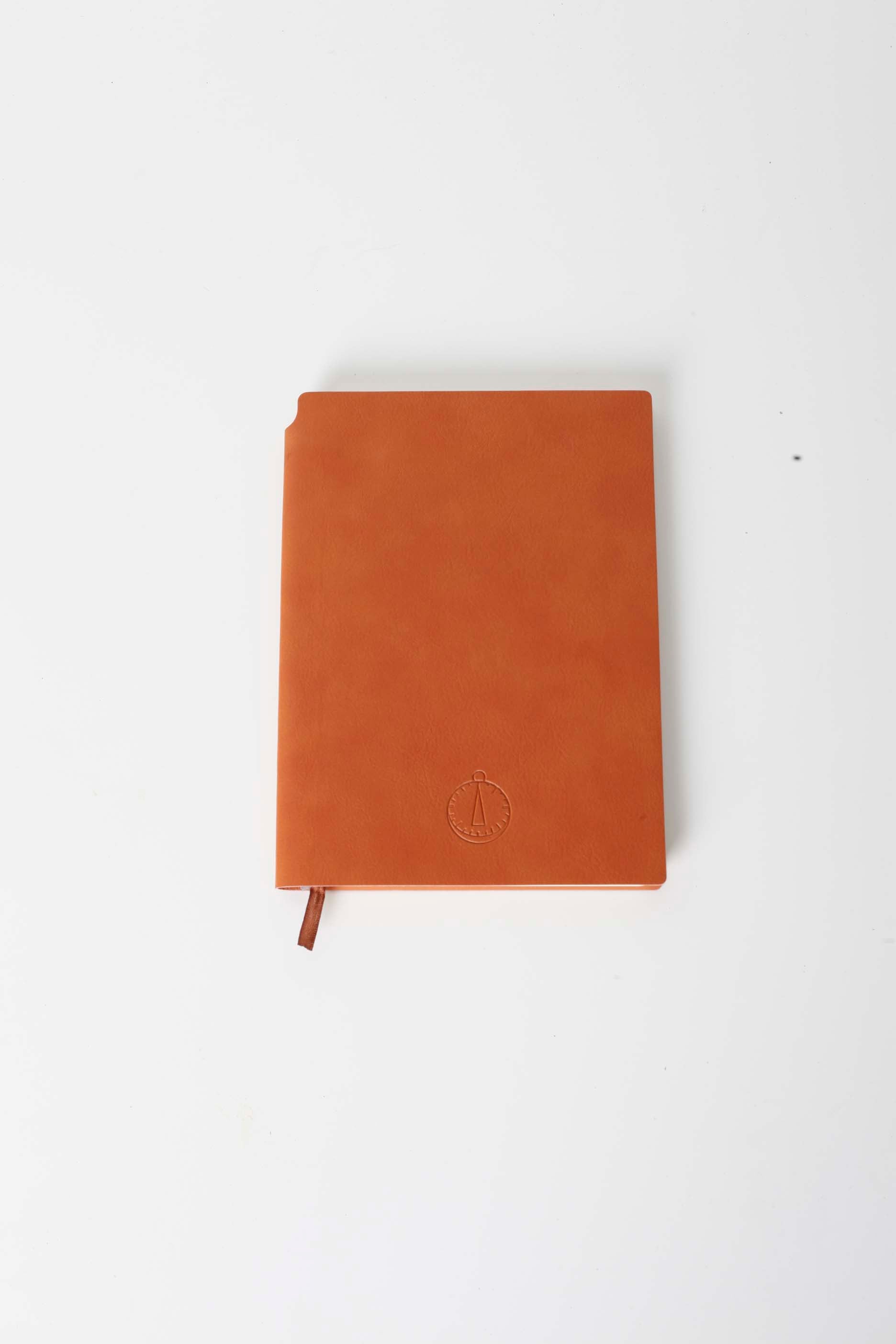 Brown Leather-Bound Notebook