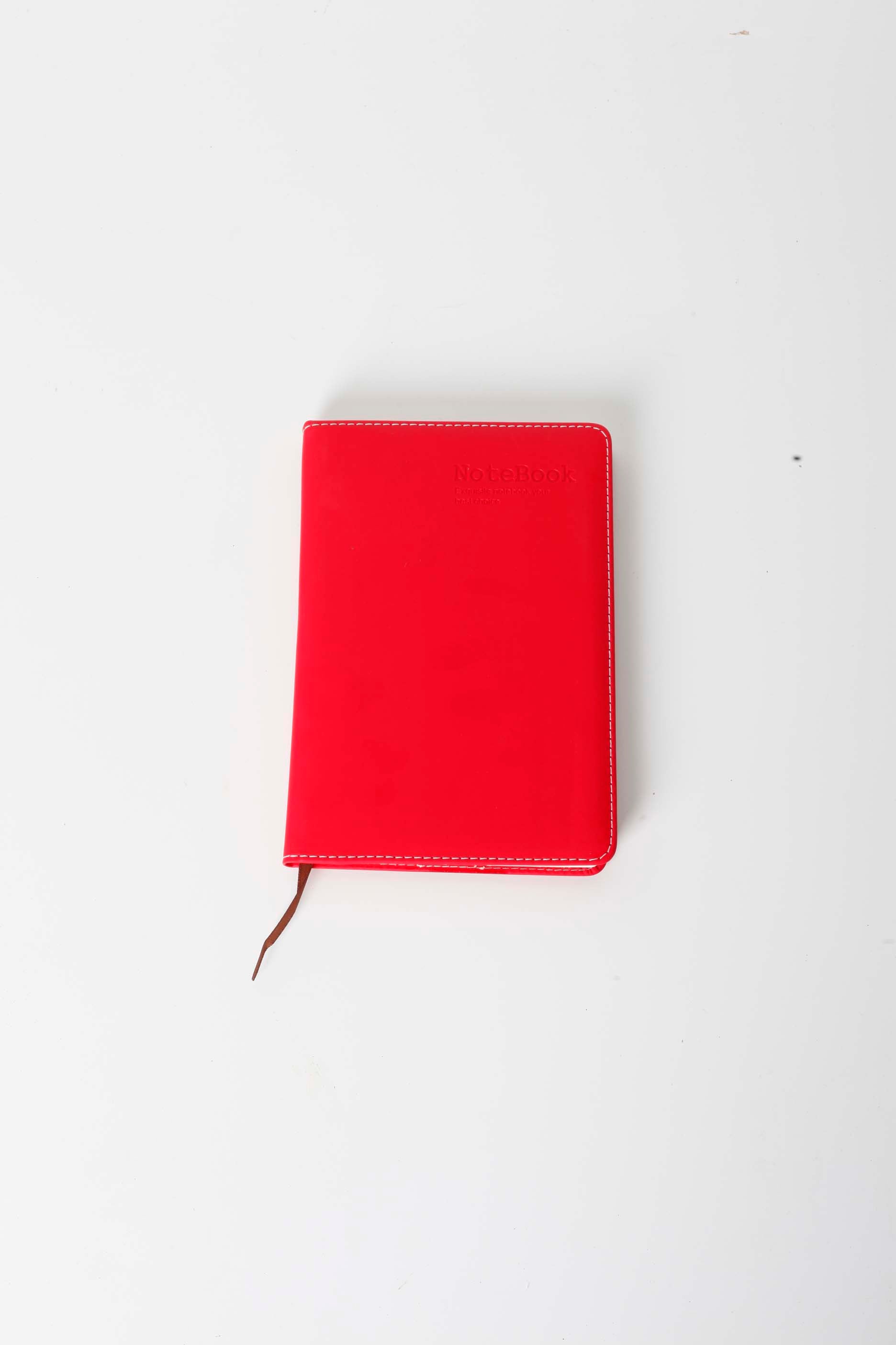 Red Leather-bound Notebook