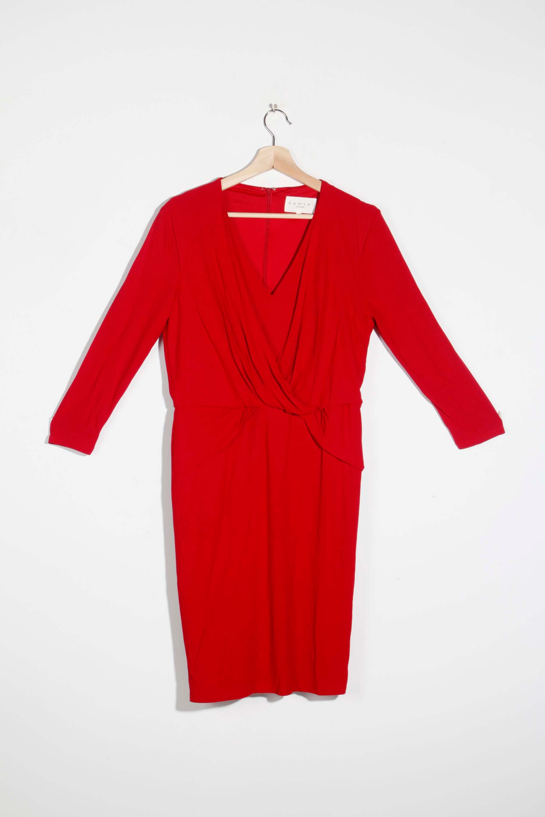 Red Wrap Dress (Eu40)