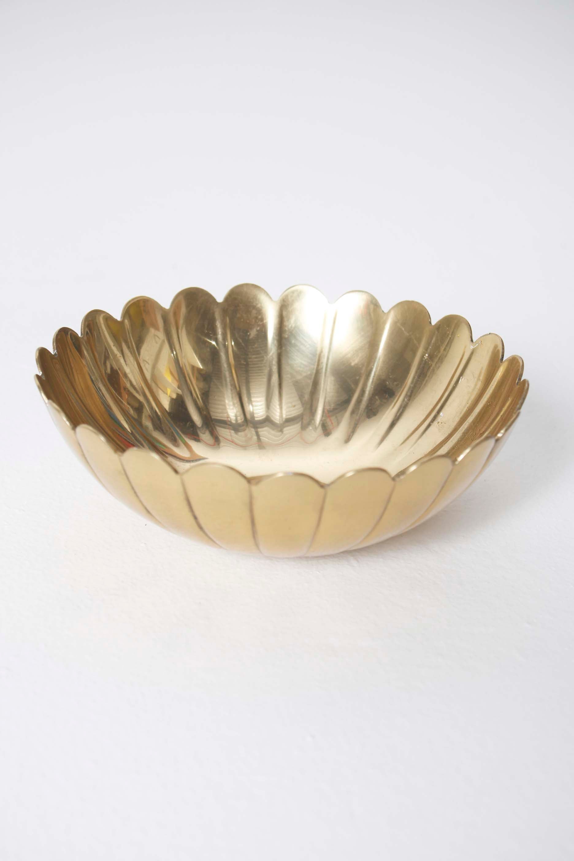 Gold Fruit Bowl