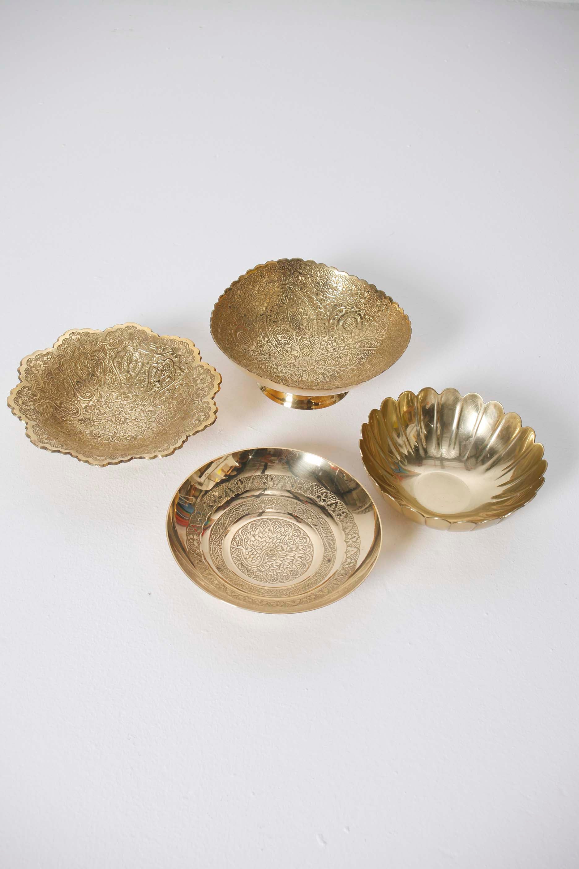 Gold Fruit Bowl