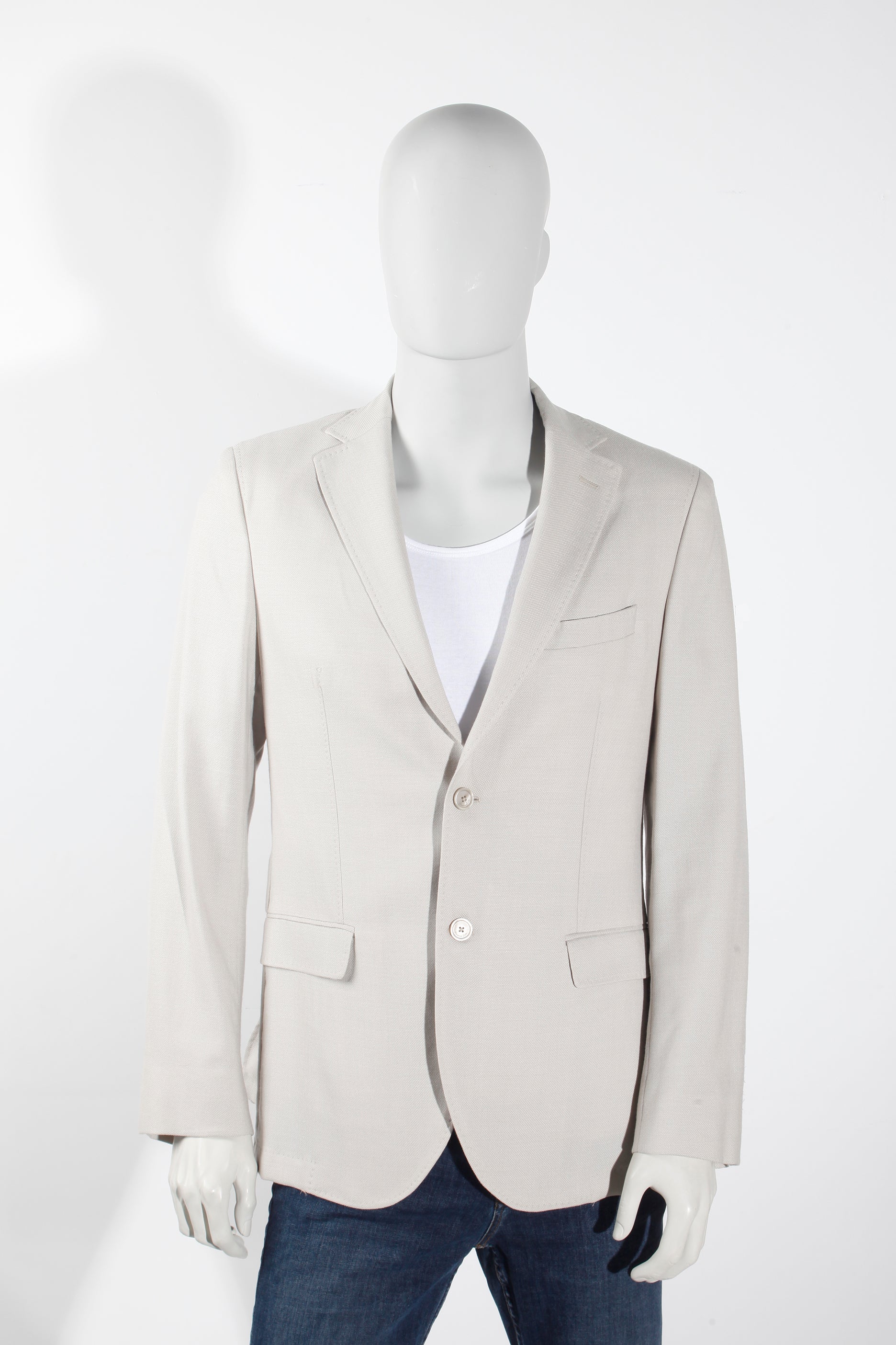 Men's Light Beige Blazer (Eu48)