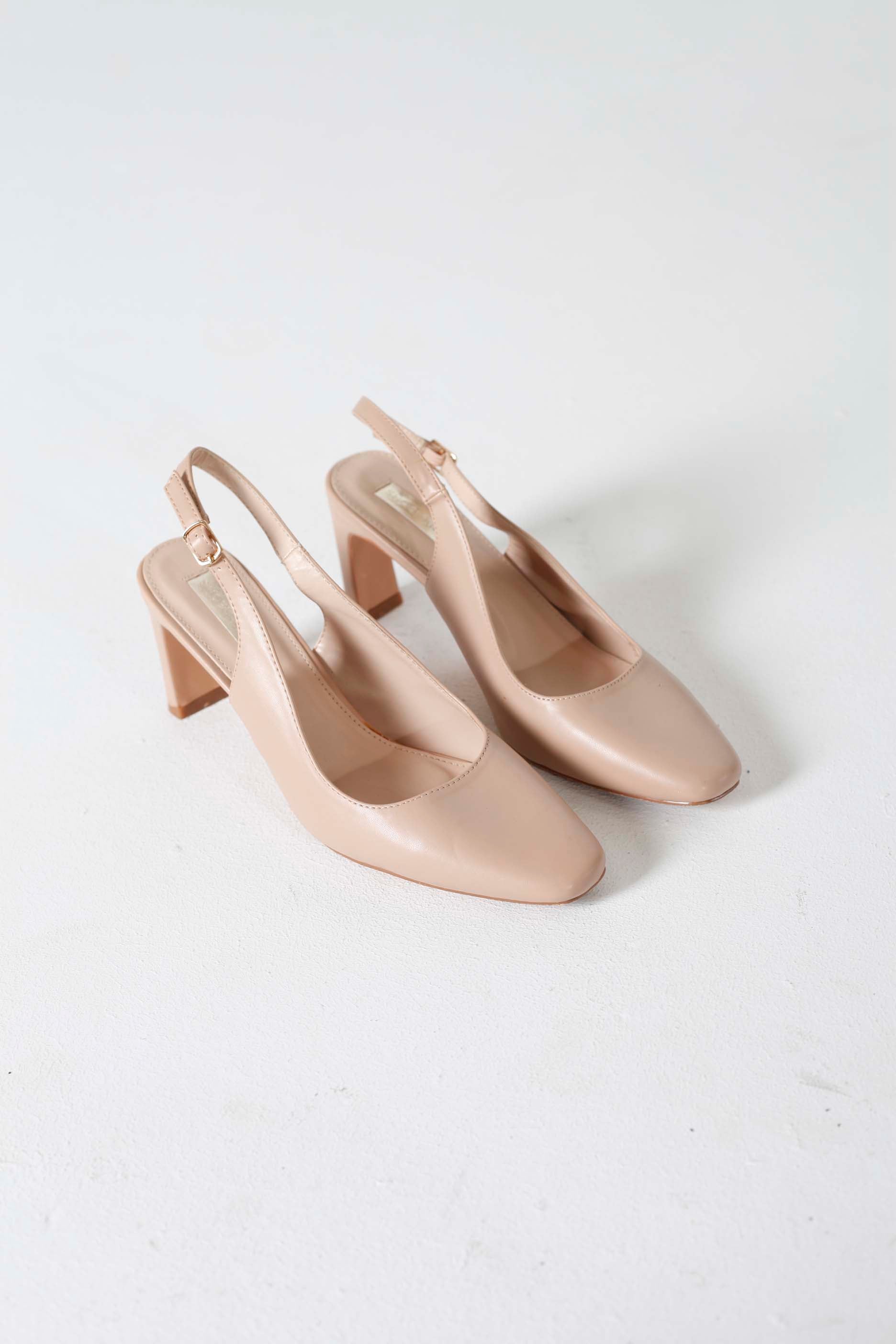 Nude Slingback Heels (Eu40)