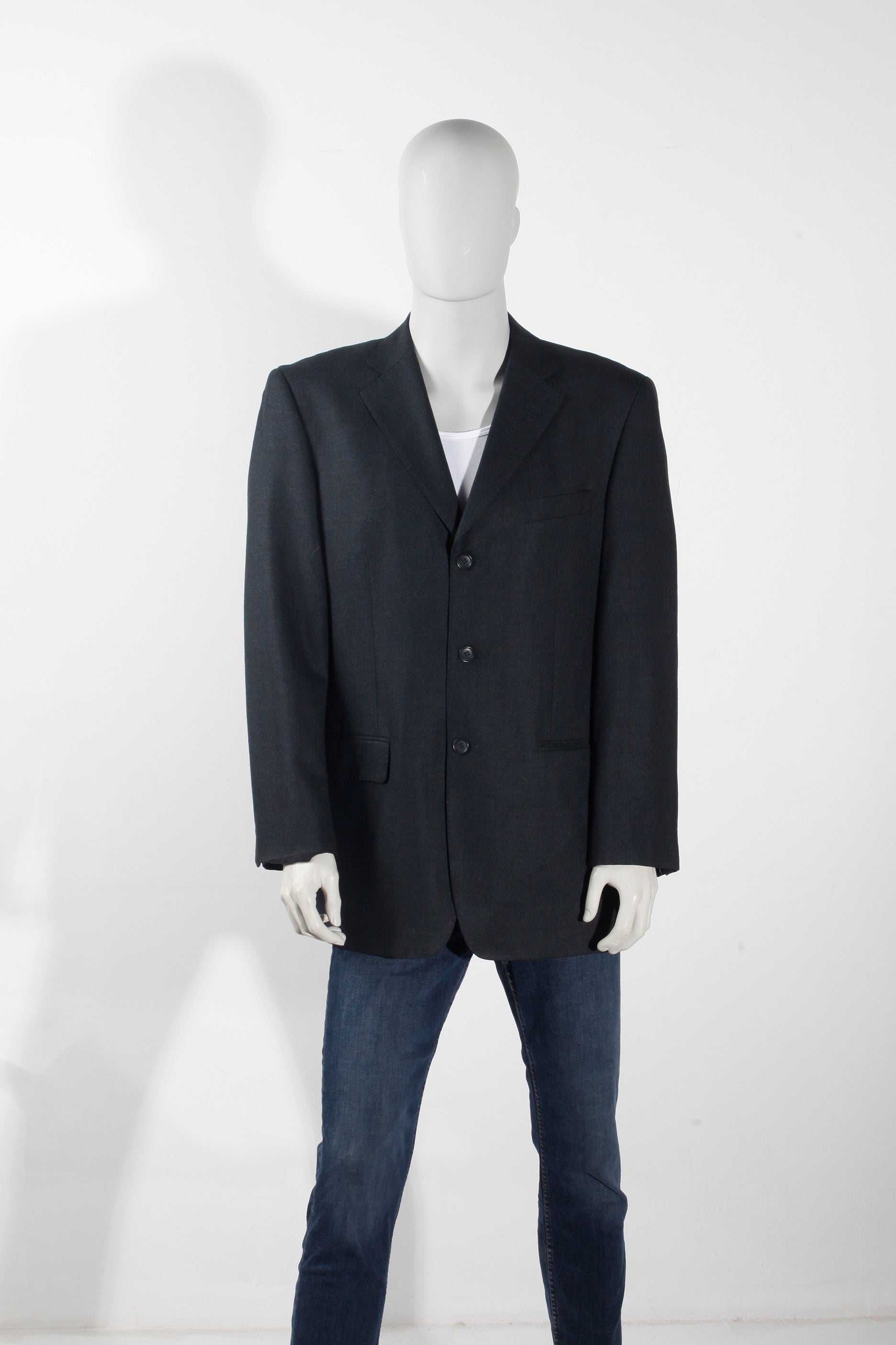 Men's Charcoal Grey Blazer (Eu52)