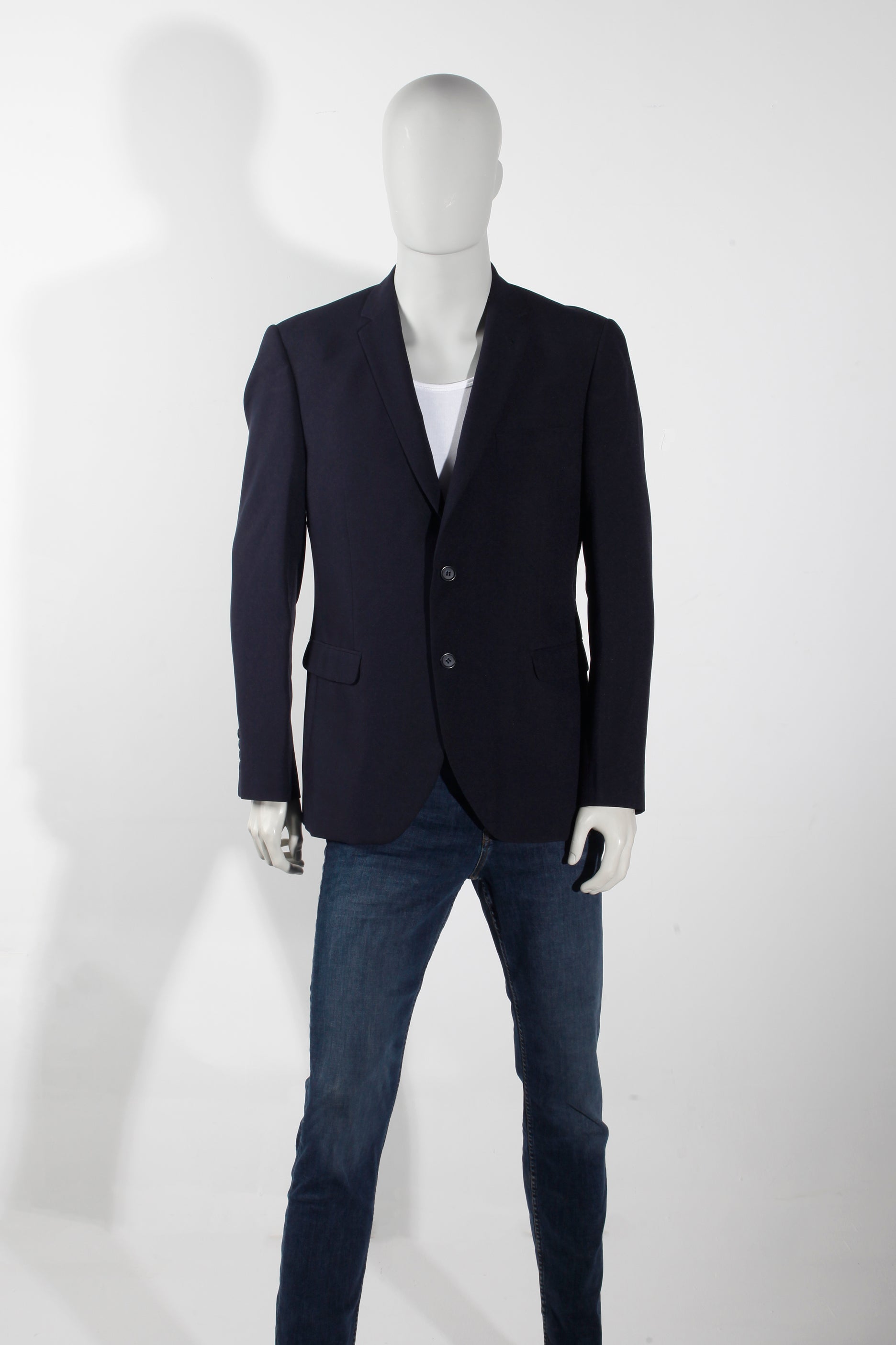 Men's Navy Blue Blazer (Eu52)