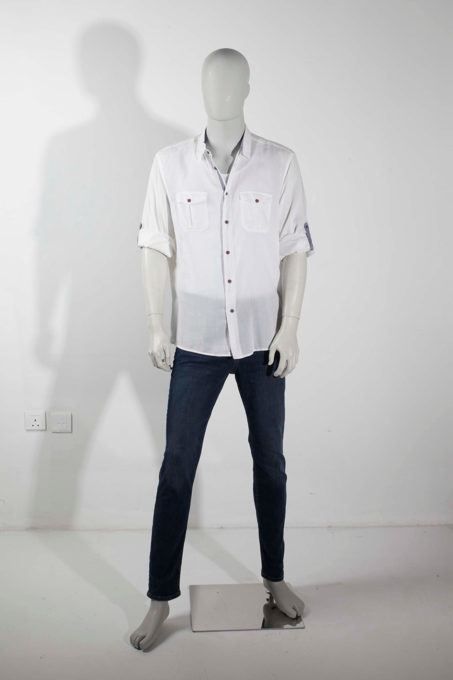 White Casual Shirt (XLarge)