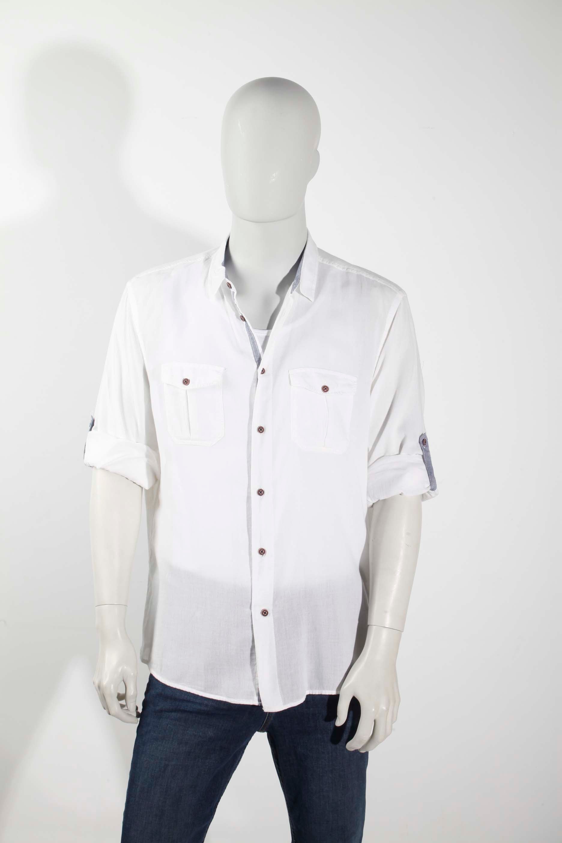 White Casual Shirt (XLarge)