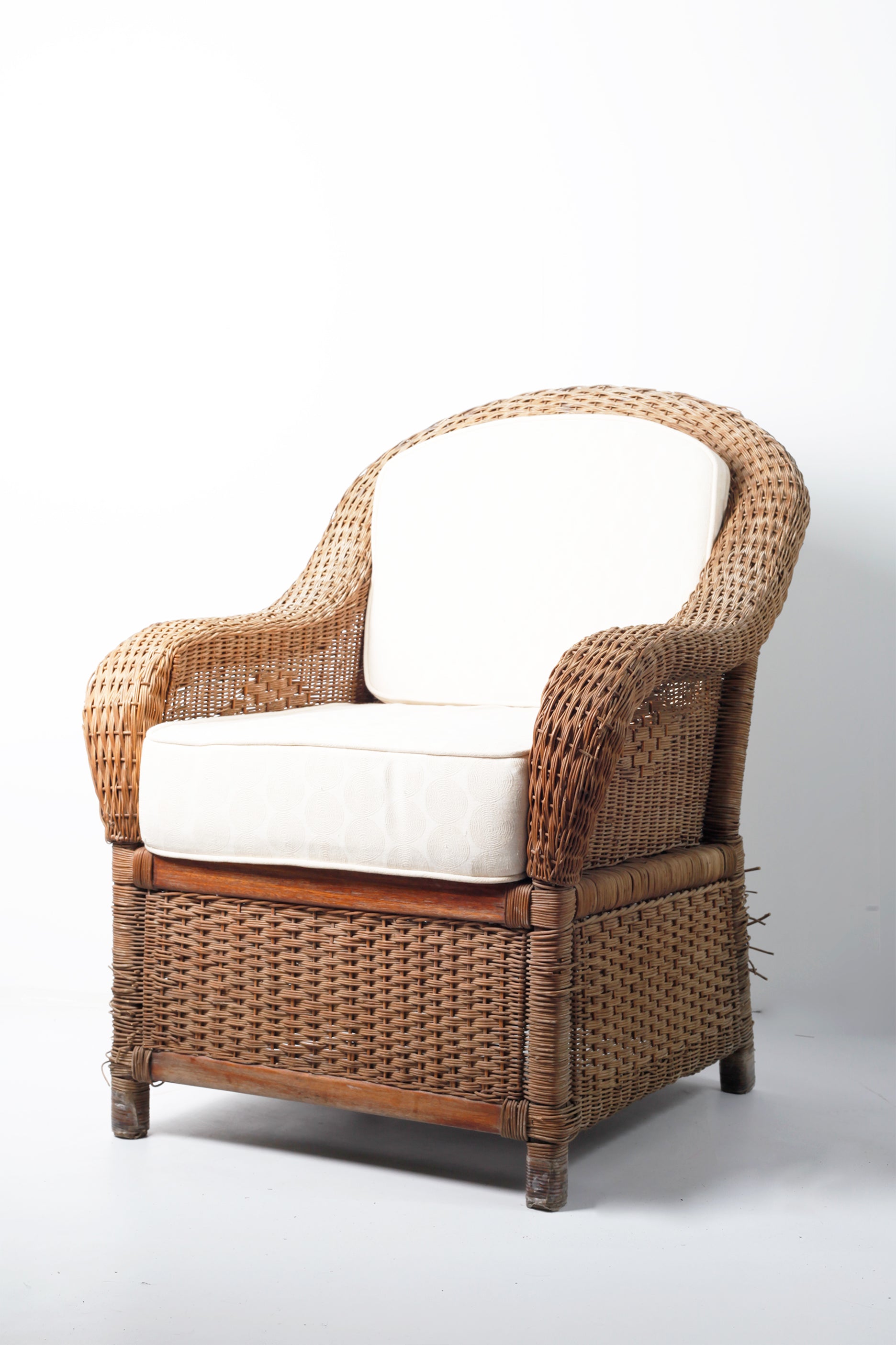 Natural Wicker Outdoor Chair